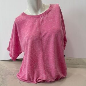 Jane and Delancey Pink Short Sleeve Top
